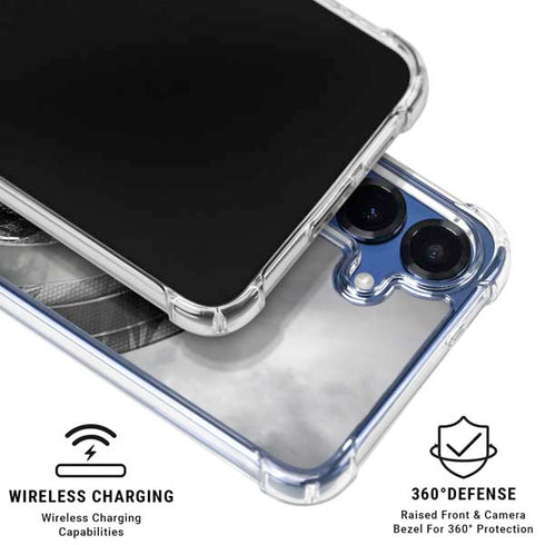 The Justice League (2017) Cyborg Poster Galaxy S25 Clear Case